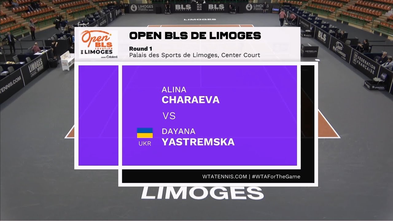 Alina Charaeva vs Dayana Yastremska UKR  - HighLights