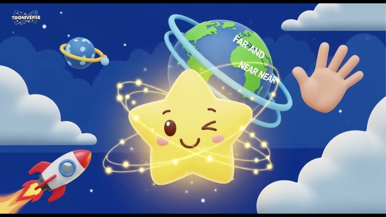 Twinkle Twinkle Little Star – Fun Kids Lullaby  Tooniverse