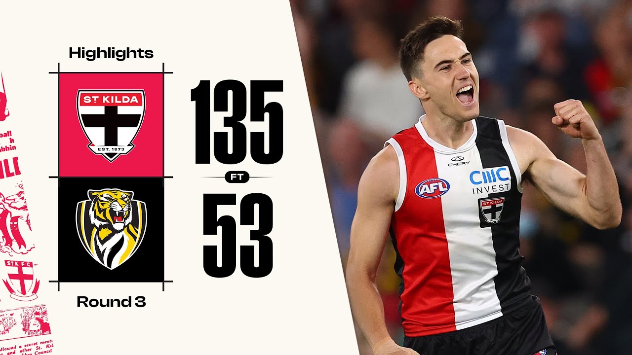RAINING GOALS at Marvel! | St Kilda v Richmond - Round 3, 2025