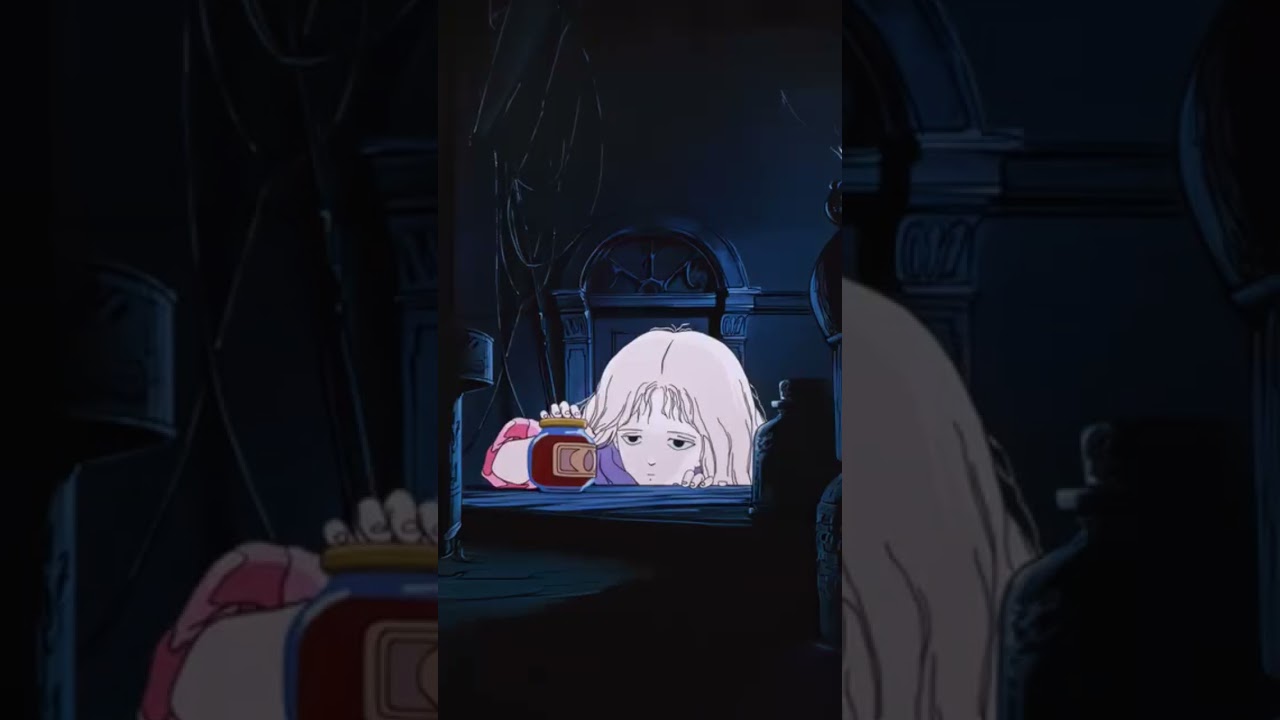 "Lost in the dreamlike world of forgotten anime... 🖤✨ 