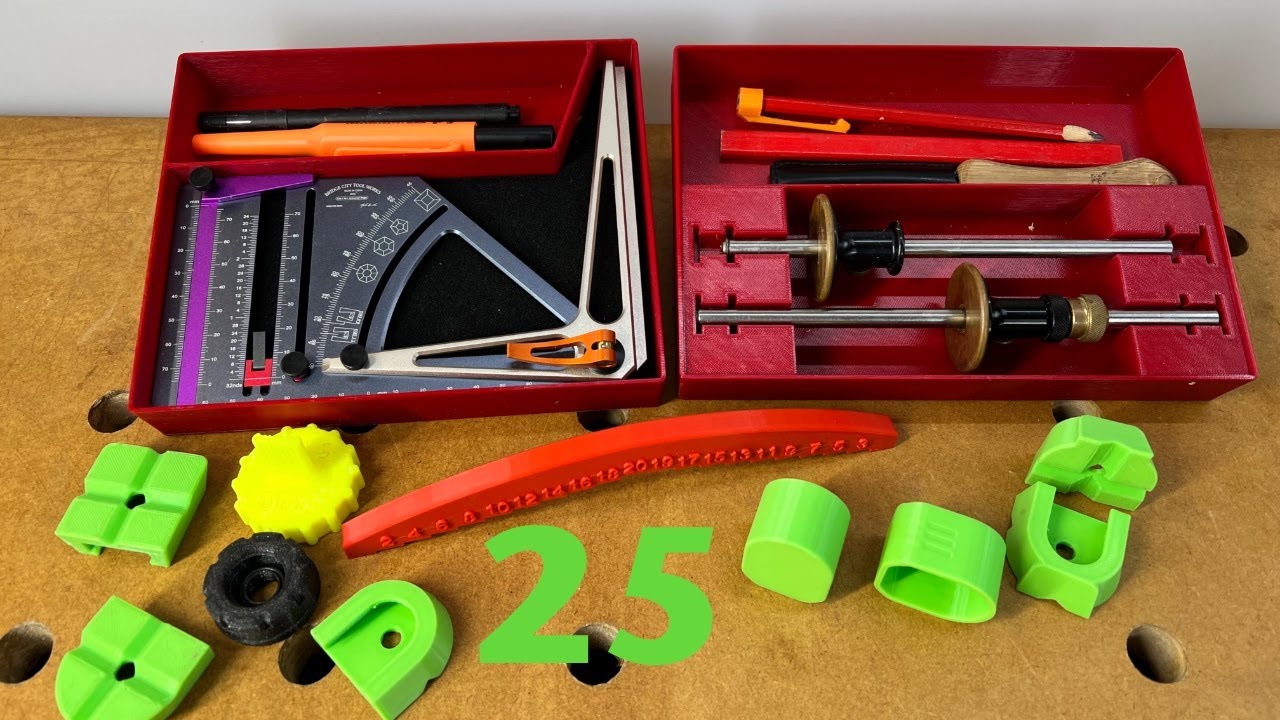 3D Prints in the Workshop 25