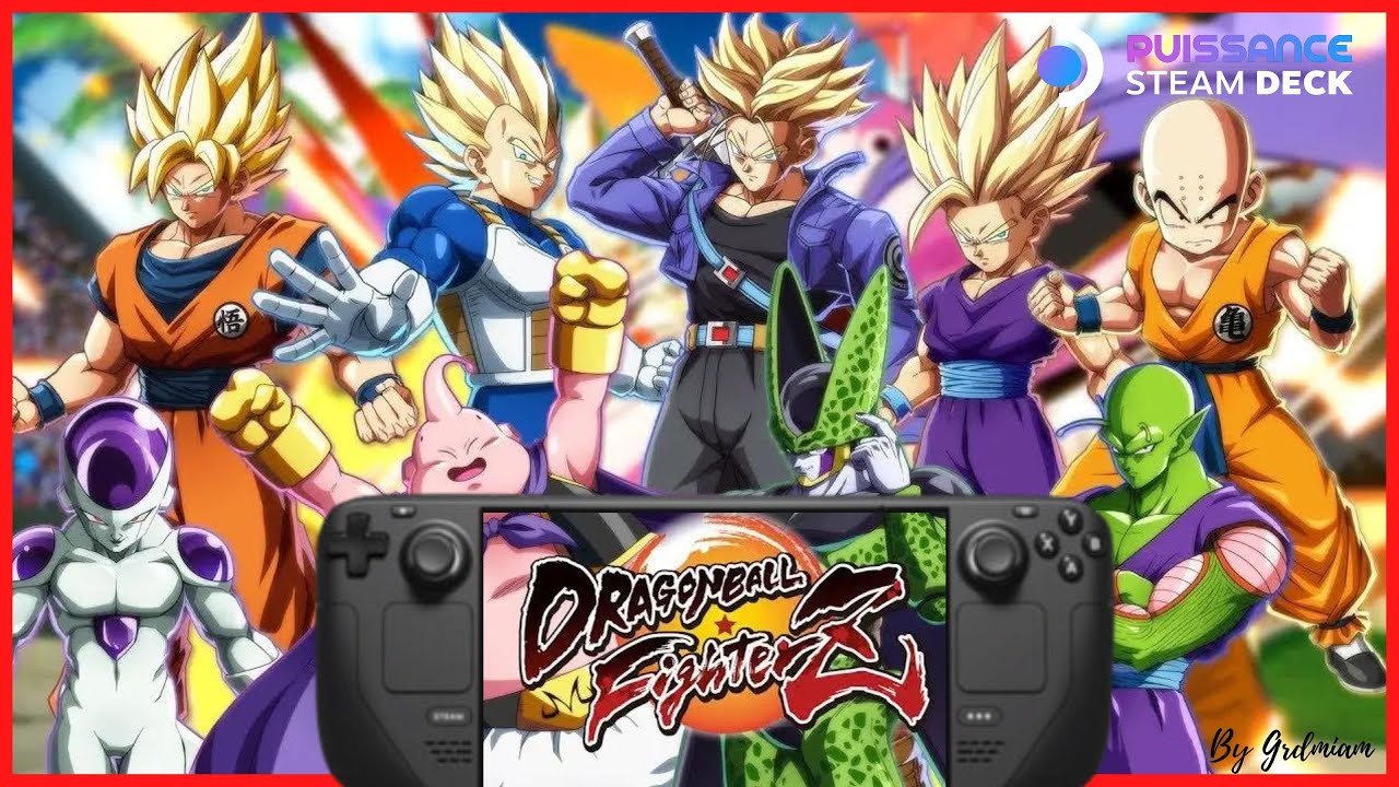 STEAM DECK: DRAGON BALL FIGHTERZ Gameplay