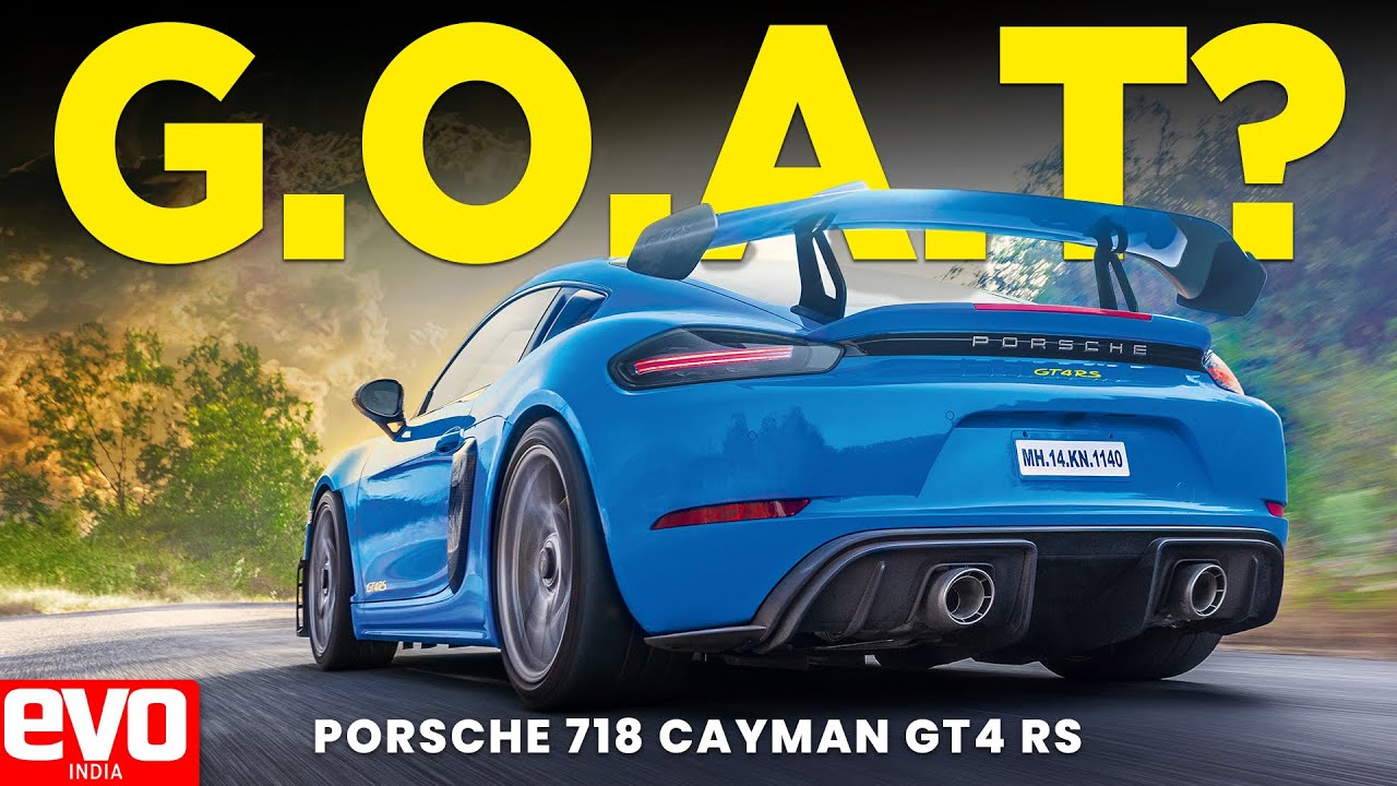 2023 Porsche Cayman GT4 RS | The greatest sportscar of all time? evo India