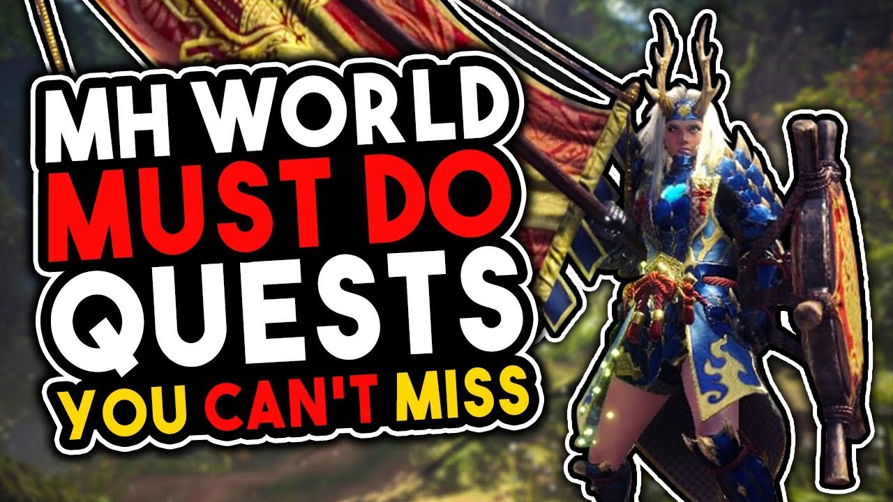 10+ Must Do Quests You CANNOT Miss - Monster Hunter World | Spring Blossom Festival Guide MHW