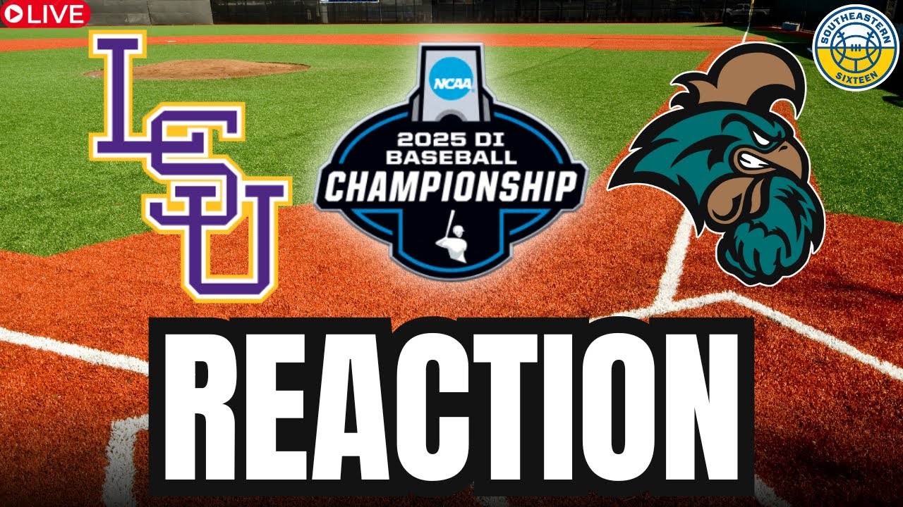 College World Series Reaction: LSU Defeats Coastal Carolina In Game 1