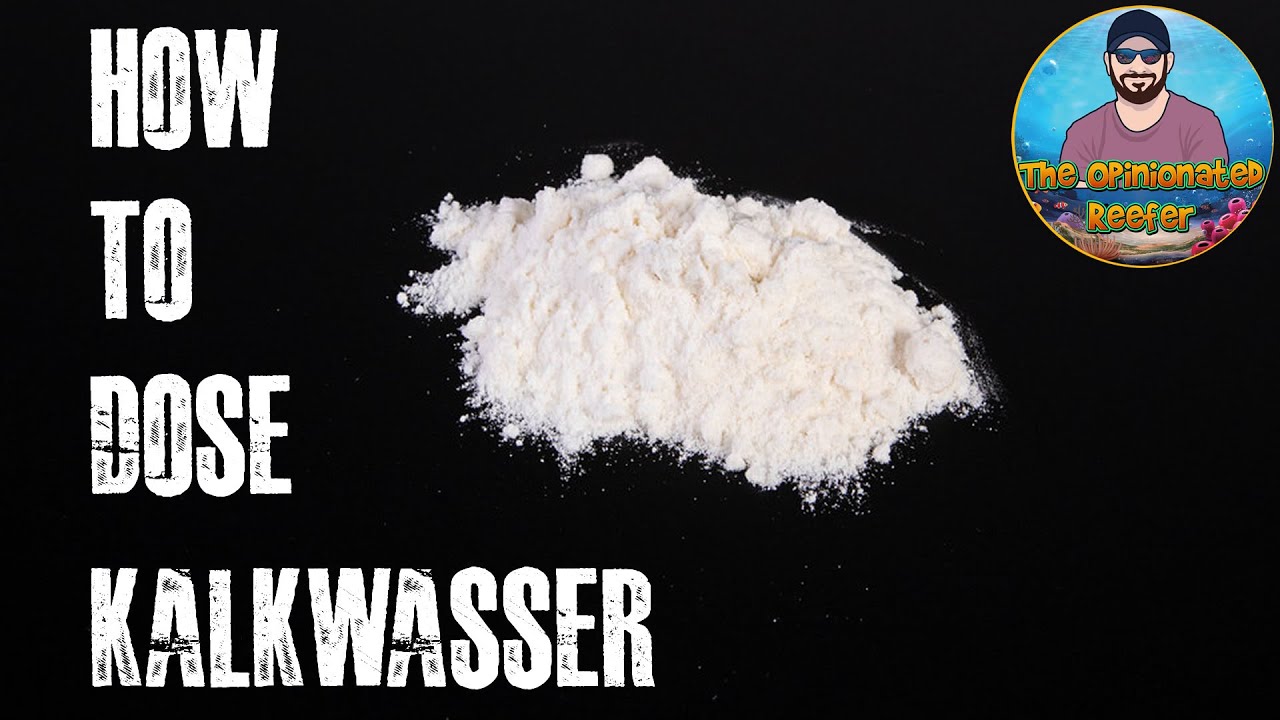 How to Dose Kalkwasser - With and without a stirrer