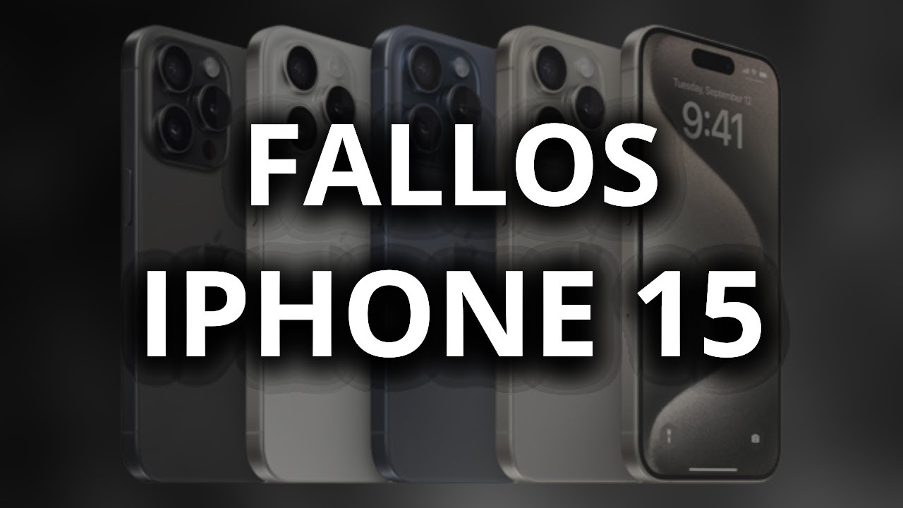 LOS PROBLEMAS del IPHONE 15  ¡TODO EN ESTE VIDEO!