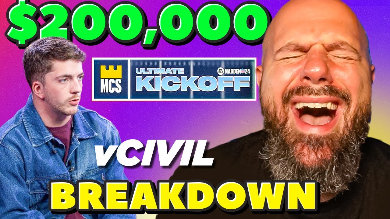 I PLAYED CIVIL IN A $200,000 MADDEN 24 TOURNAMENT!
