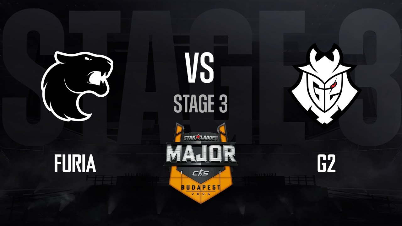 FURIA vs G2 | StarLadder Budapest Major 2025 - STAGE 3 - Day 2