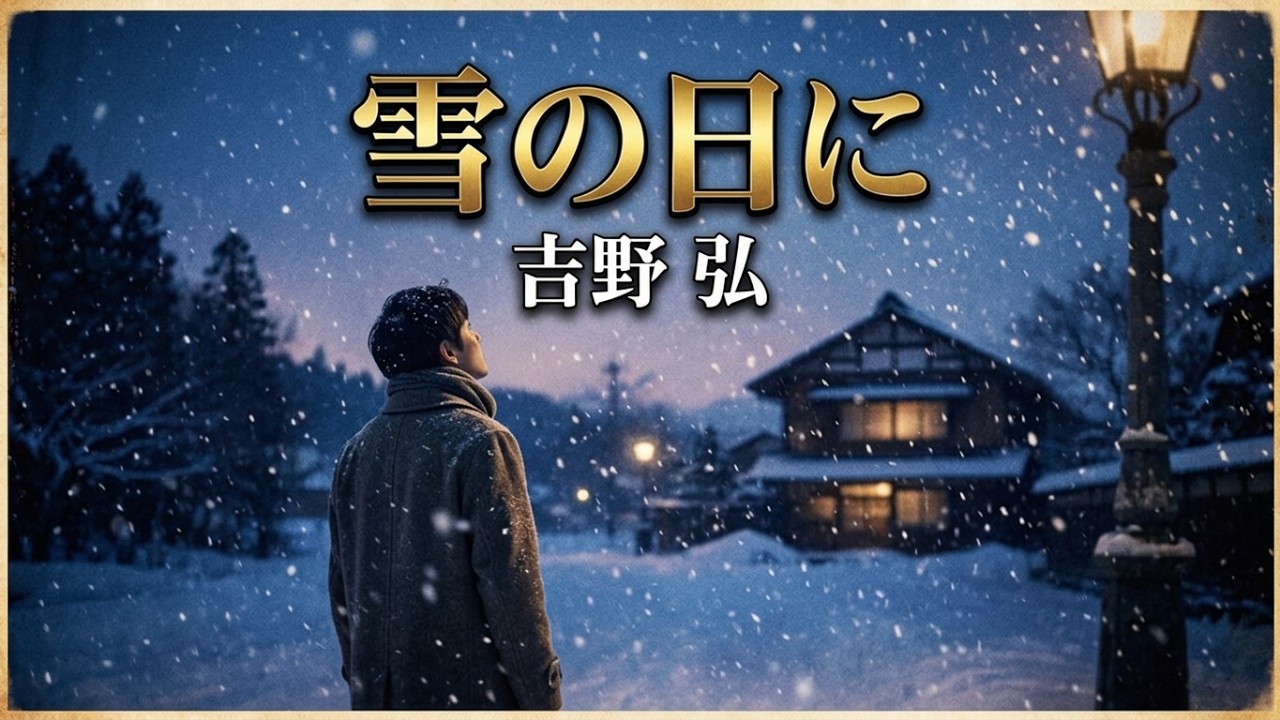 朗読「雪の日に」吉野弘