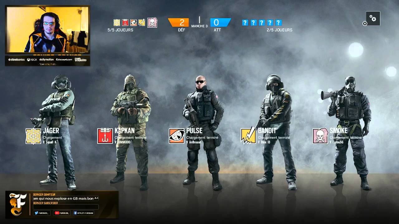 R6|S - Finale G4G E25 1-8 - Team Vitality vs Pingouins