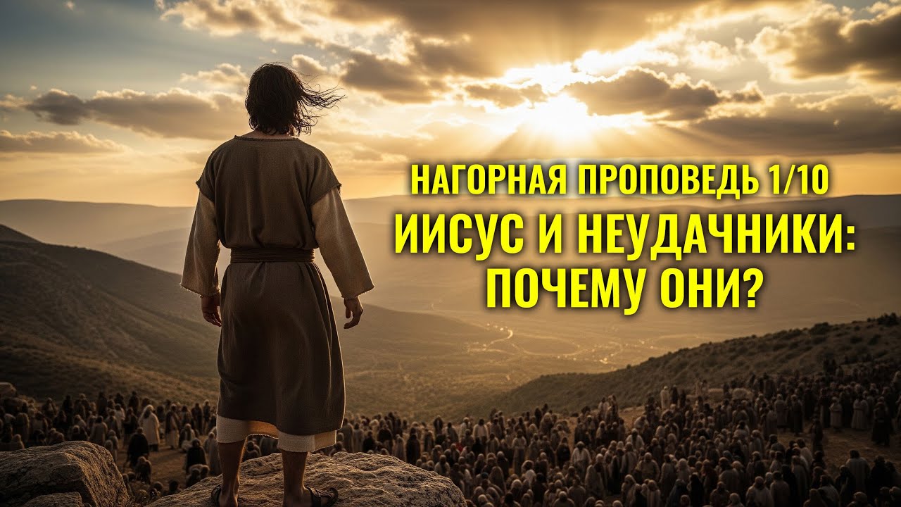 ИИСУС И НЕУДАЧНИКИ: ПОЧЕМУ ОНИ? :: Гайд по нагорной проповеди. Серия 1/10