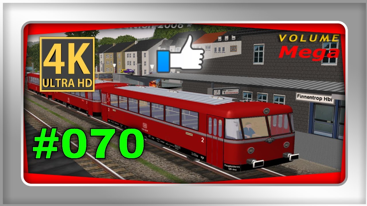 Microsoft Train Simulator Gameplay 4K &ndash; GR &ndash; Biggetal 2006 &ndash; 070 &ndash; Nahverkehr nach Olpe 1/2