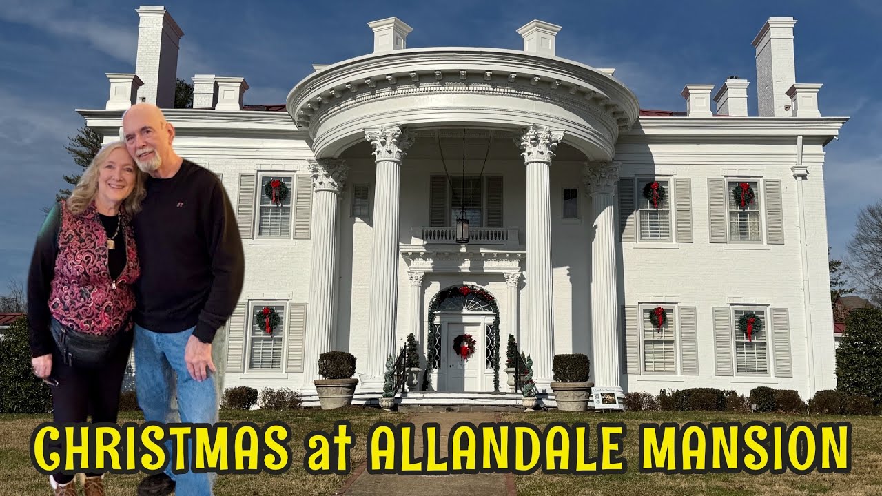 Allandale Mansion CHRISTMAS Open House TOUR Kingsport TN