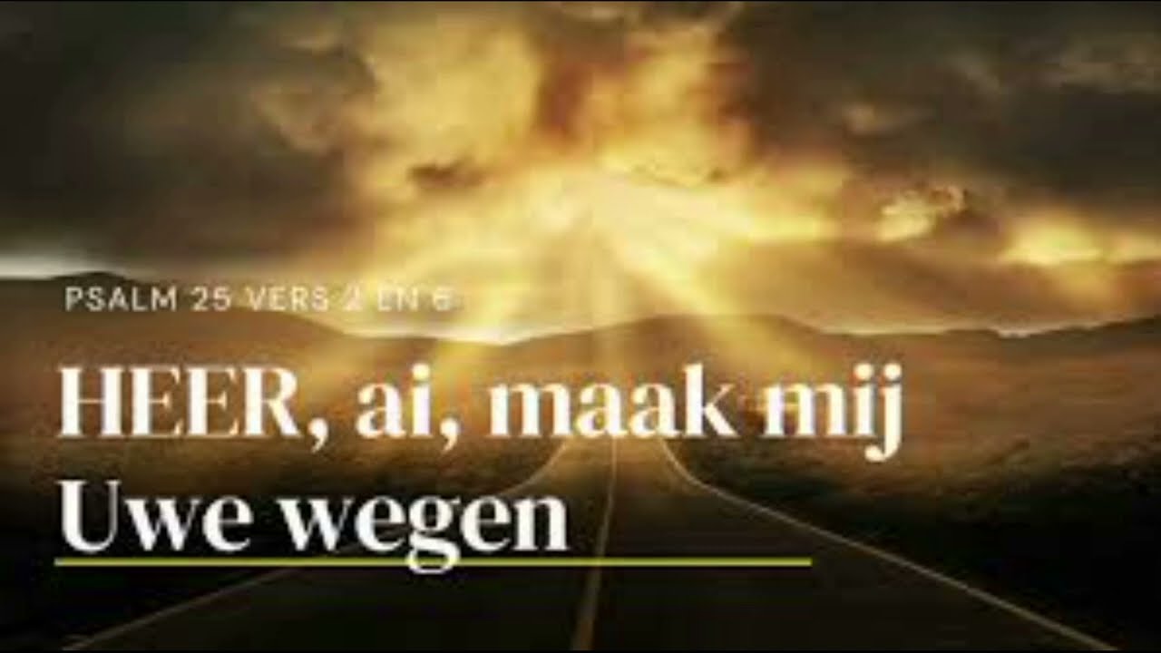 samenzang psalm 25 vers 2 en 6 (met bovenstem)
