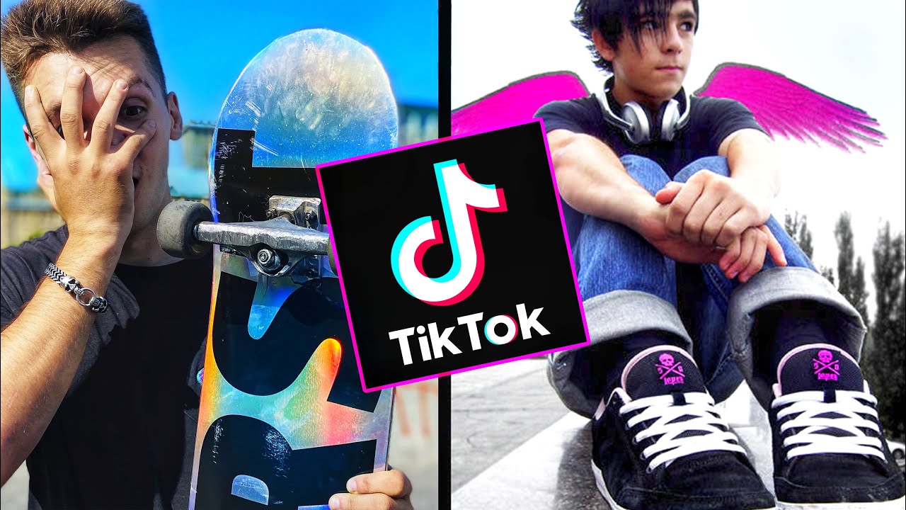 ЭМО СКЕЙТЕРЫ В ТИК ТОК!