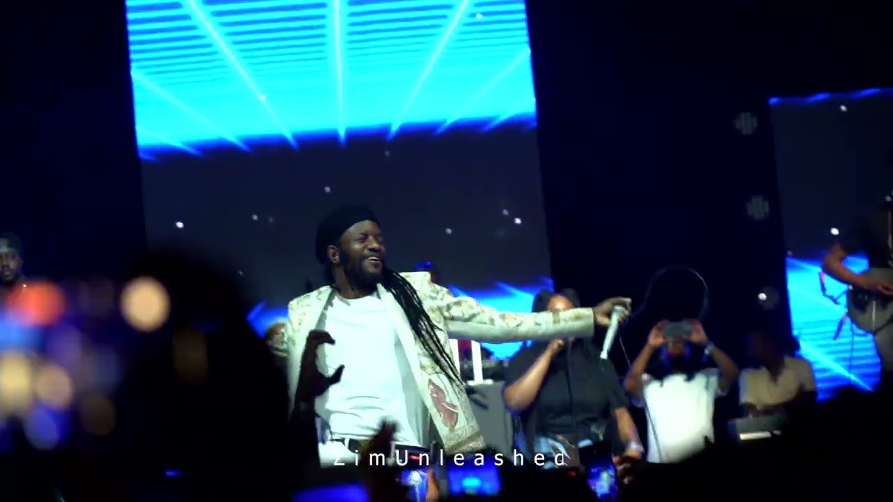 Winky D live on stage