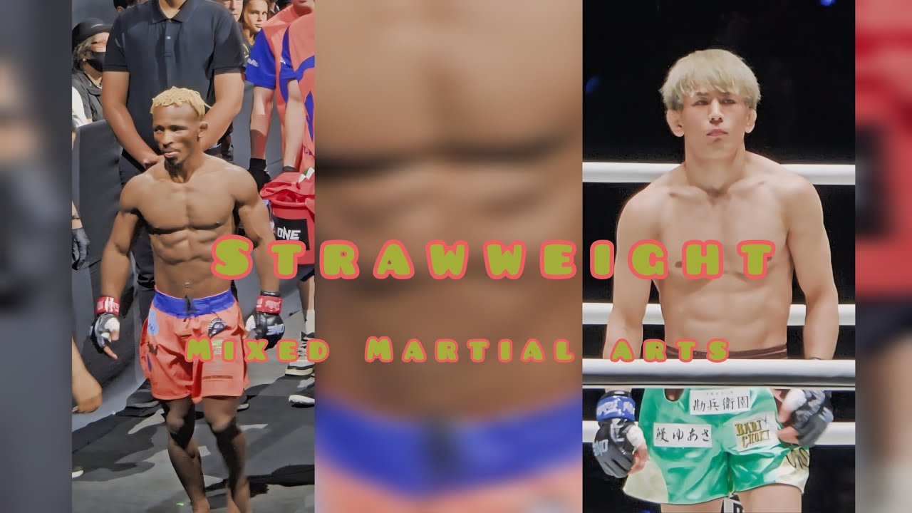 Bokang Masunyane Vs Ryohei Kurosawa | Strawweight Mixed Martial Arts | Bout 3 #mma #strawweight 