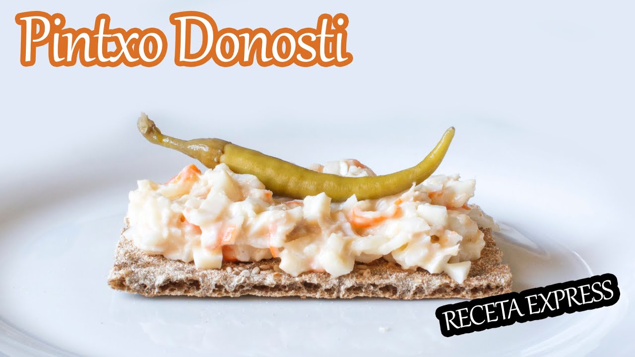 PINTXO Donosti (tapa en 15 minutos, fácil y rica)