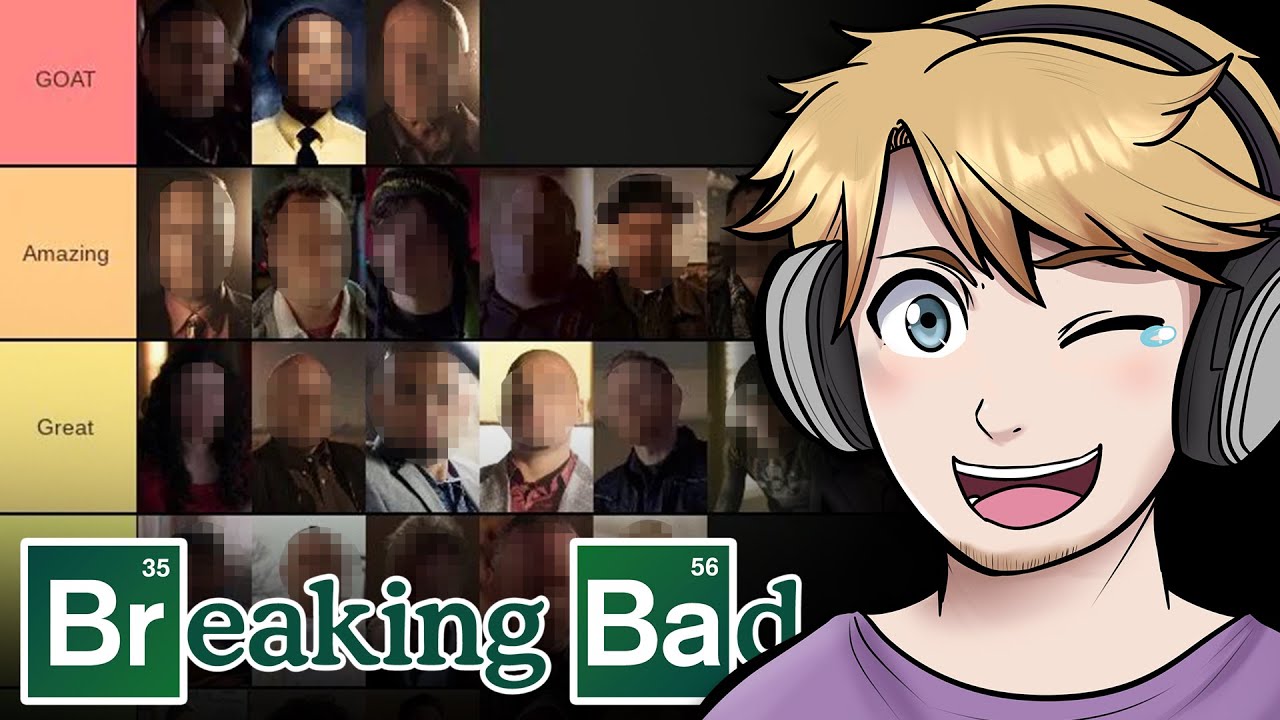 La Tier List des persos les plus randoms de Breaking bad 🤣 