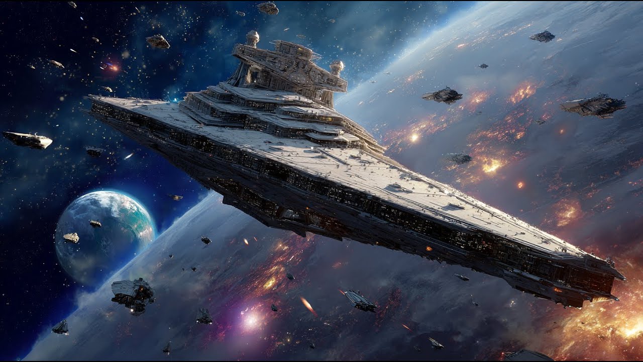 Humanos Construíram Navios de Guerra do Tamanho de Planetas—E a Galáxia Não Estava Pronta