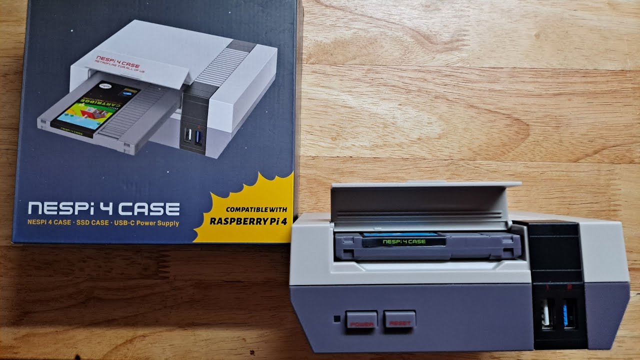 Retroflag NesPi 4 case unboxing