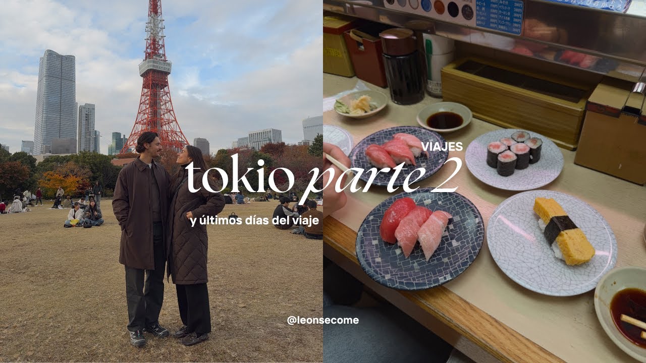 PRIMERA VEZ en TOKIO: parte 2 | comer, perderse y despedirse de JAPÓN