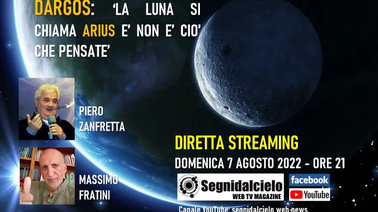ZANFRETTA: LA LUNA E' UNA STAZIONE SPAZIALE EXTRATERRESTRE