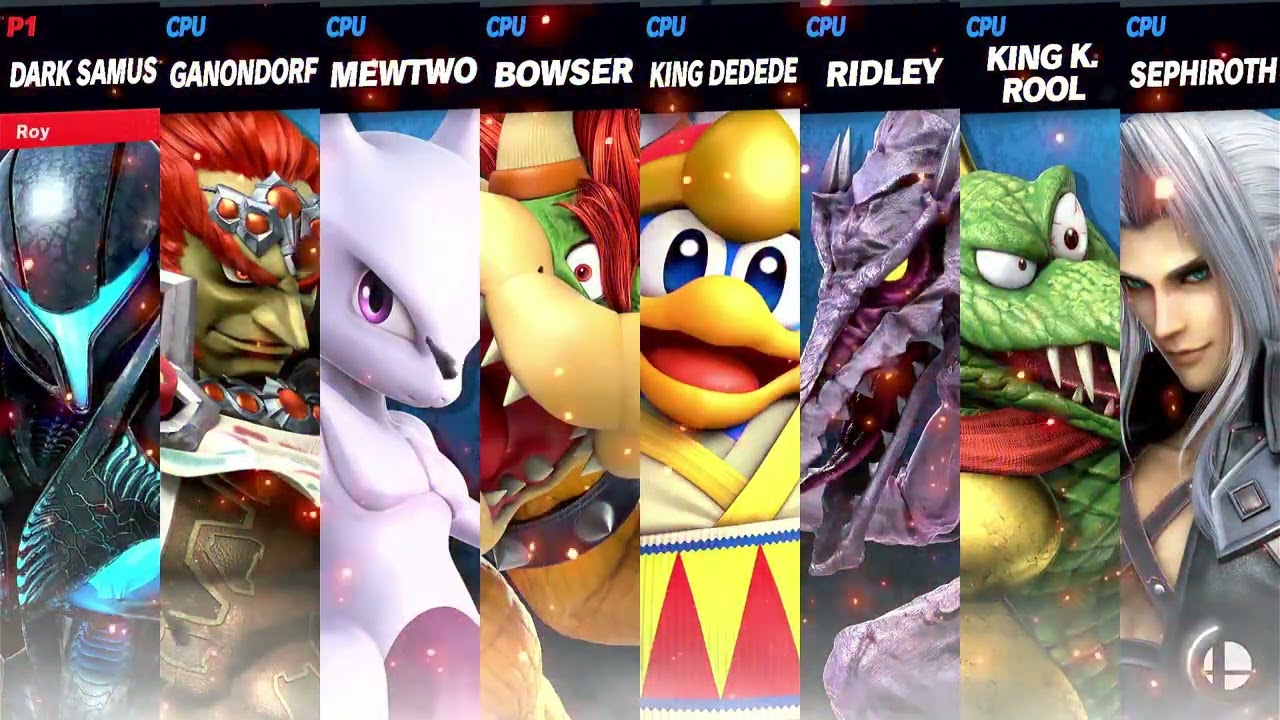SSBU What If? Event Match 101 with Dark Samus