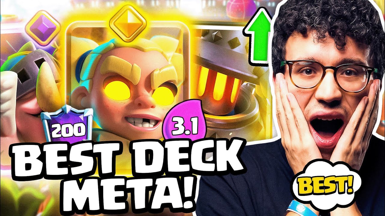 TOP 200 AL MONDO CON IL DECK PI&Ugrave; FORTE DEL META! - CLASH ROYALE ITA