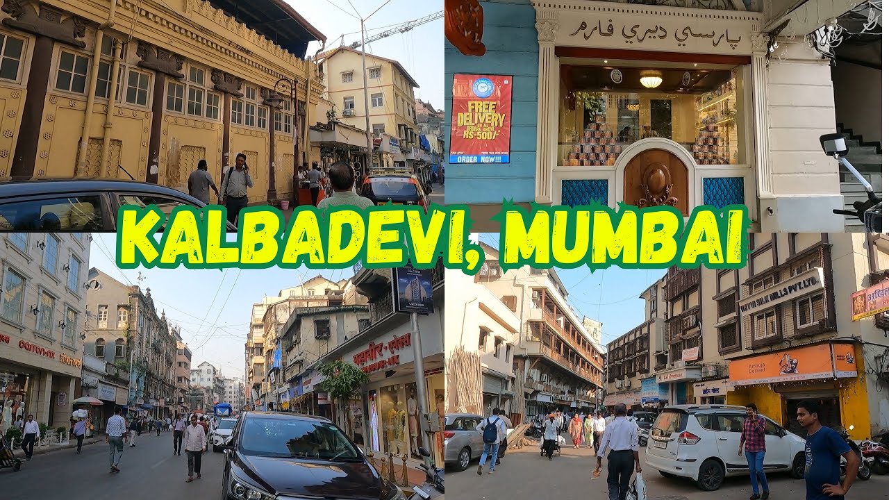 Mumbai #viralvideo | Walking In The Street Of Kalbadevi Market Road | Mumbai | India.