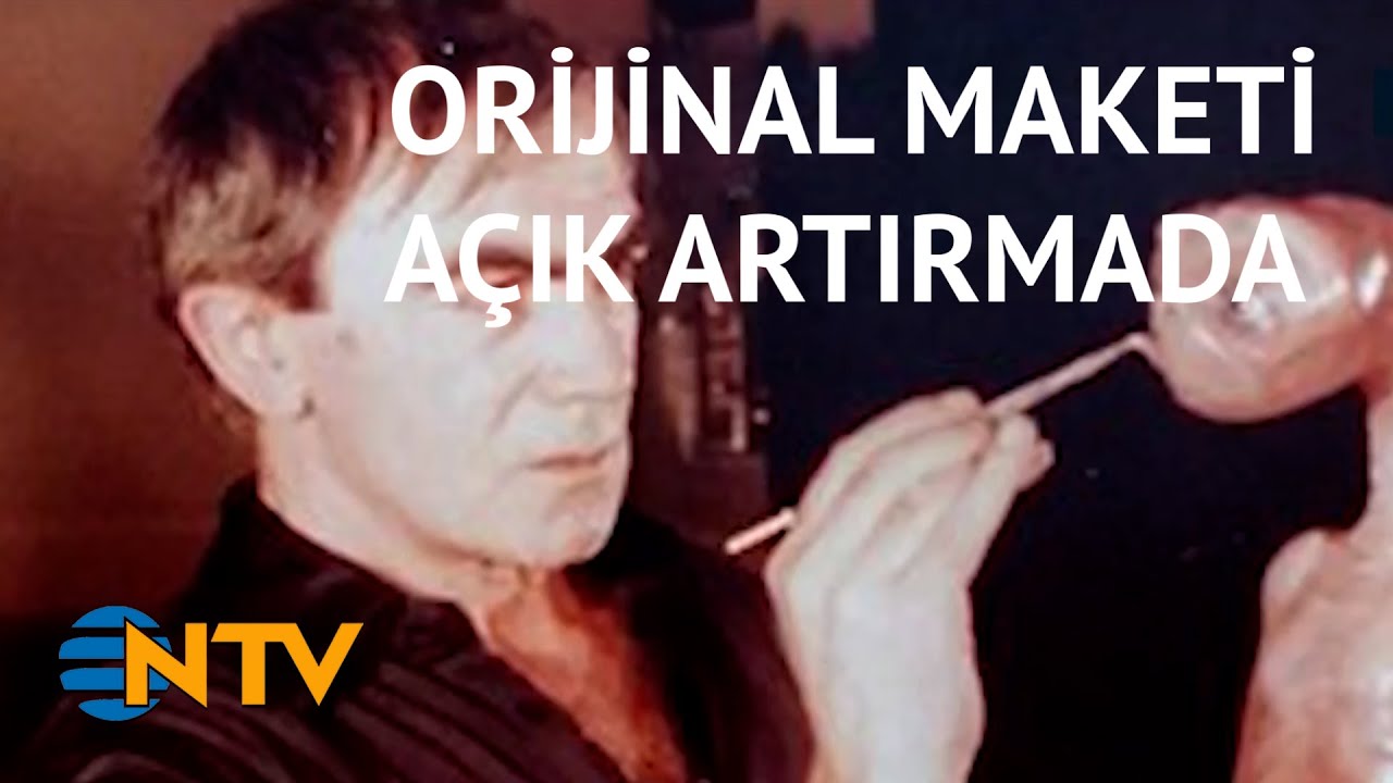 @NTV E.T'nin orijinal maketi a&ccedil;ık artırmada (Gece G&uuml;nd&uuml;z)