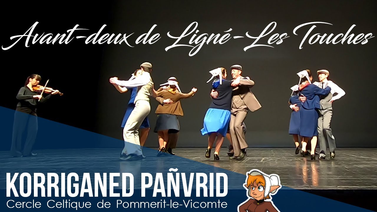 Korriganed Pañvrid - Tradi'Deiz 2023 - Avant-deux de Ligné-Les Touches