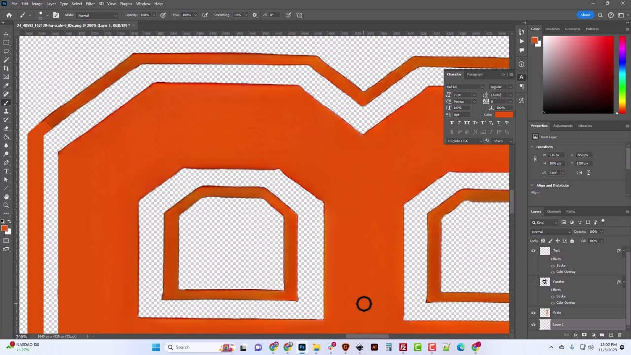 Creating and Recoloring an SVG in Inkscape for DTF Printing at 143vinyl com