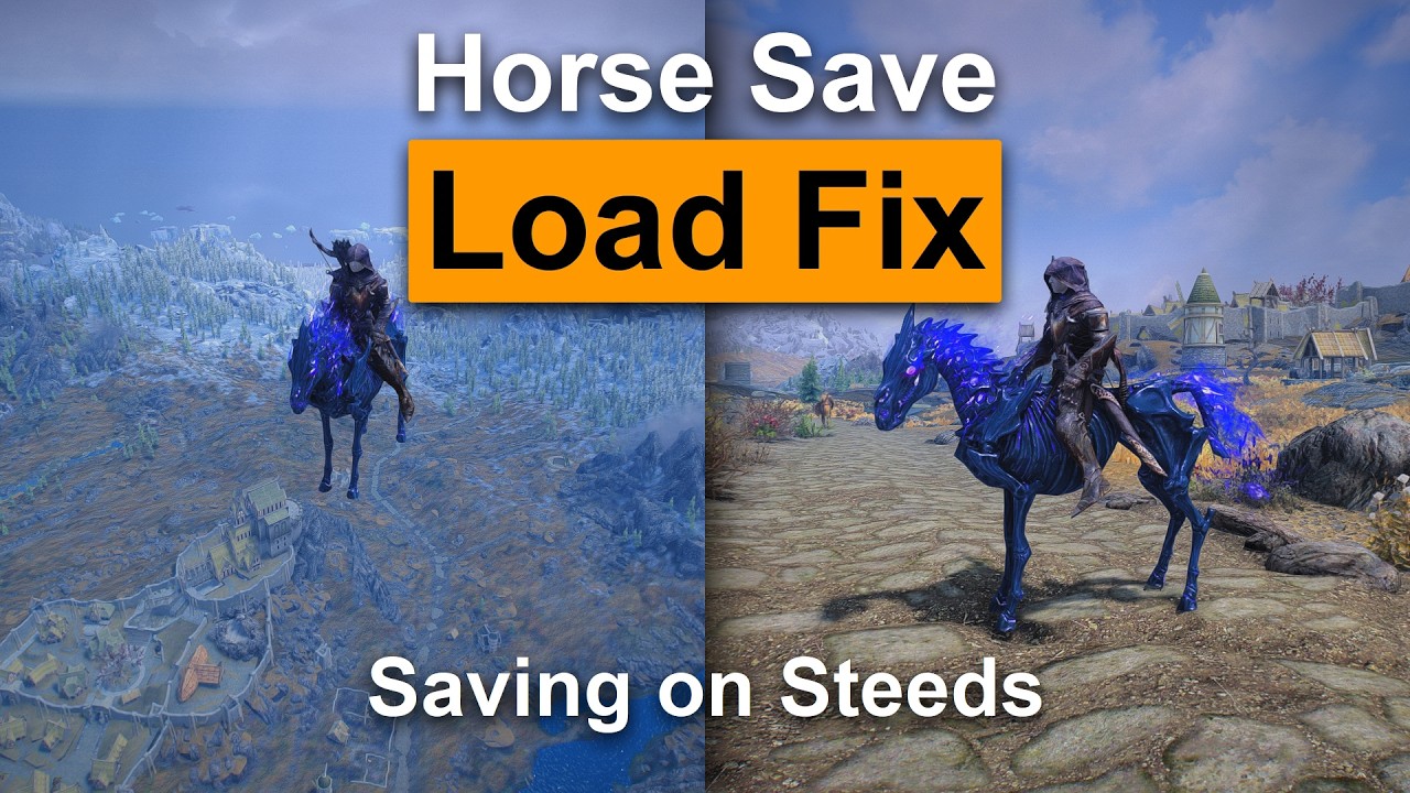 Skyrim Mod: Saving on Steed - Horse Save Load Fix SKSE