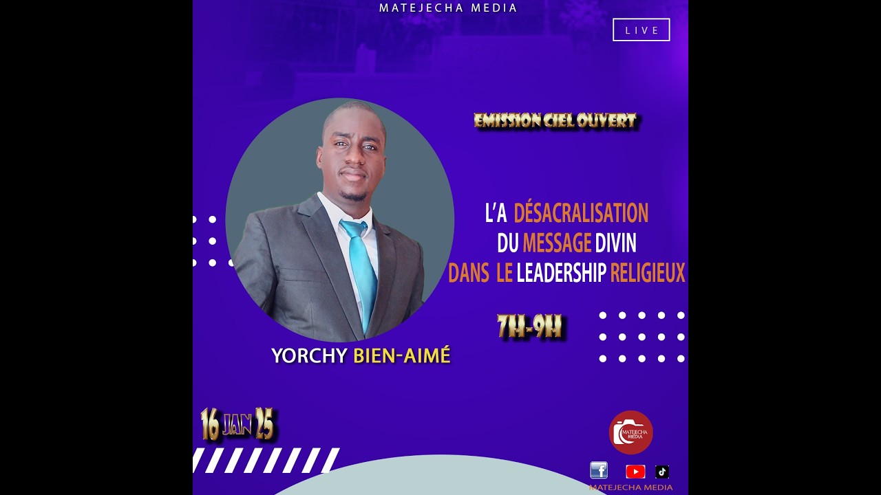 CULTE D'ADORATION|| DIMANCHE 15 FEVRIER 2026