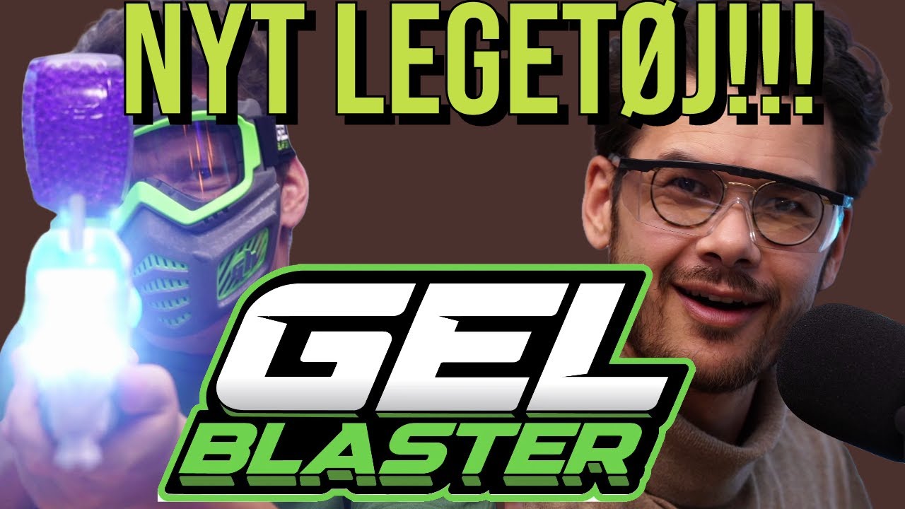 STEGELCAST LEGER MED GELBLASTER!!