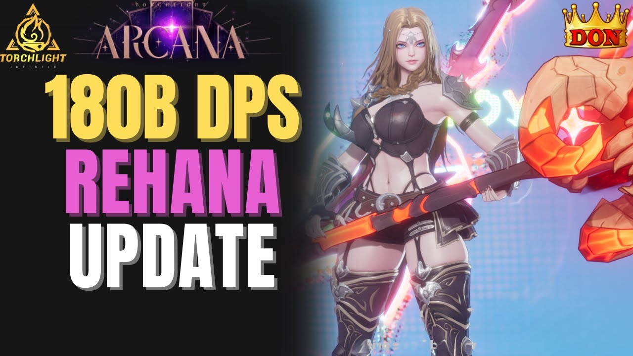 [TLI] Nearly Deepspace Rehan 1 Burst Build Arcana Season Torchlight Infinite