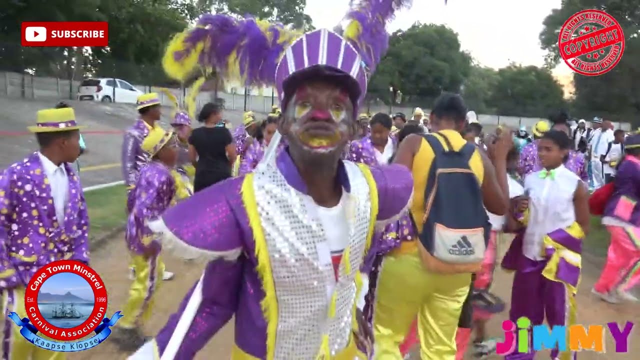 Lavender Super stars klops jol  Cape Town 29 January 2022  Minstrels/Klopse/Coons