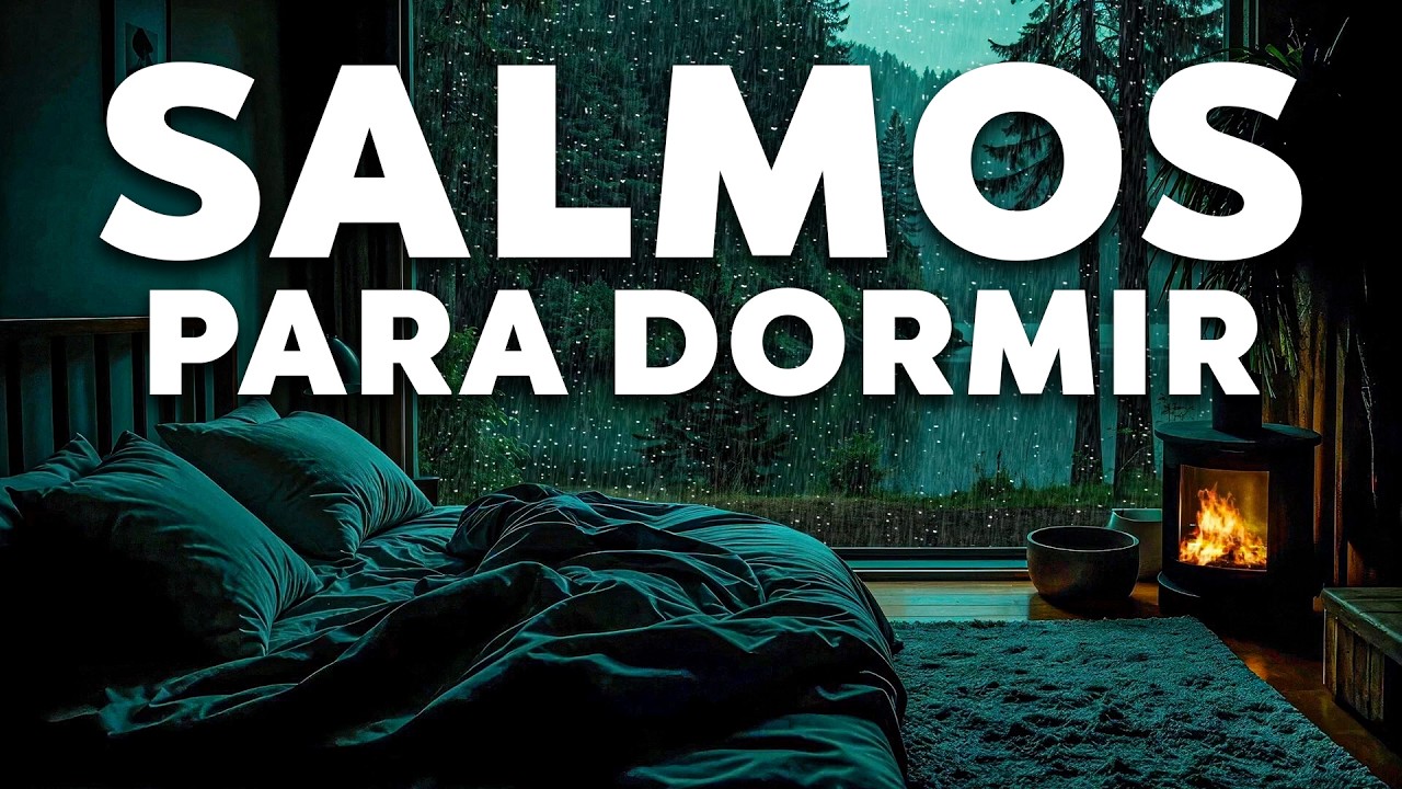SALMOS PODEROSOS PARA DORMIR AO SOM DE CHUVA 🌧