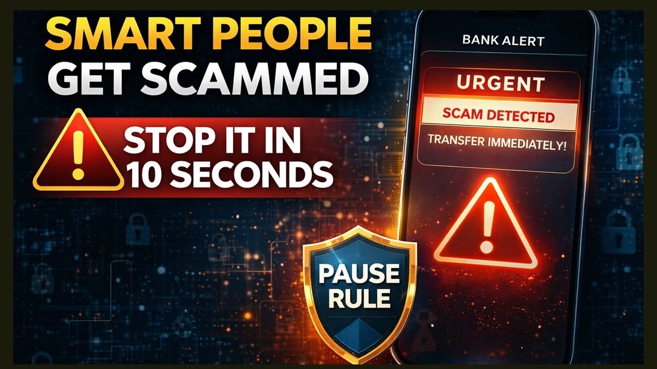 The 10-Second Rule That Stops Most Scams (PAUSE Rule)