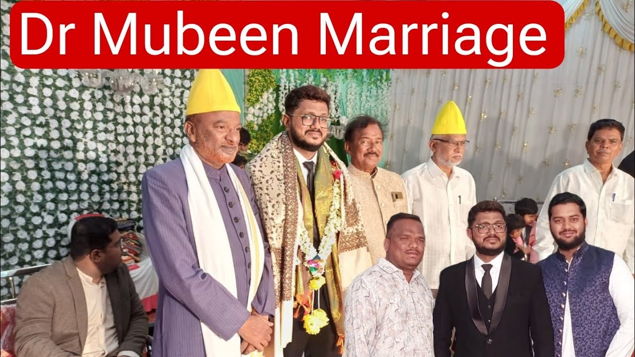 Dr Mubeen Marriage in Roshan Garden Function Hall Adoni