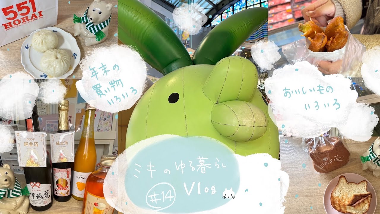 【ゆる暮らしvlog】  #14  年末の買い物いろいろ