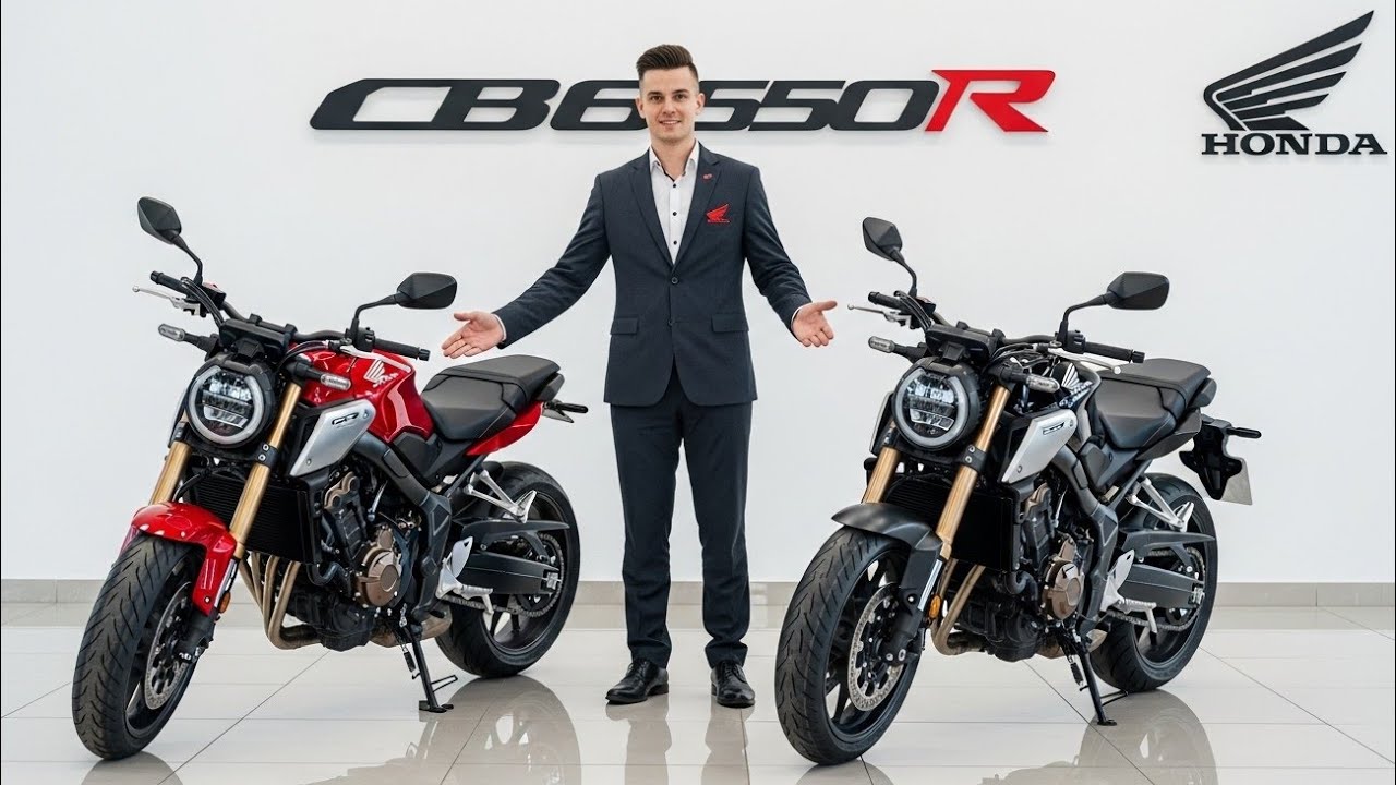 Honda CB650R 2026 😱 Полный обзор, мощность двигателя, цена, характеристики и всё, что вам нужно з...
