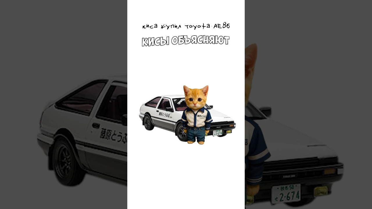 Что такое Toyota AE86? #shorts