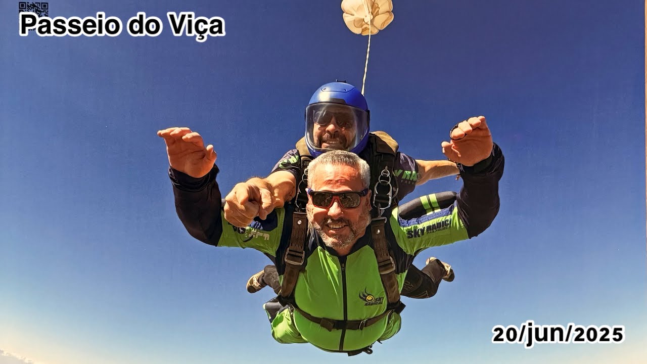 Salto de paraquedas duplo - Boituva