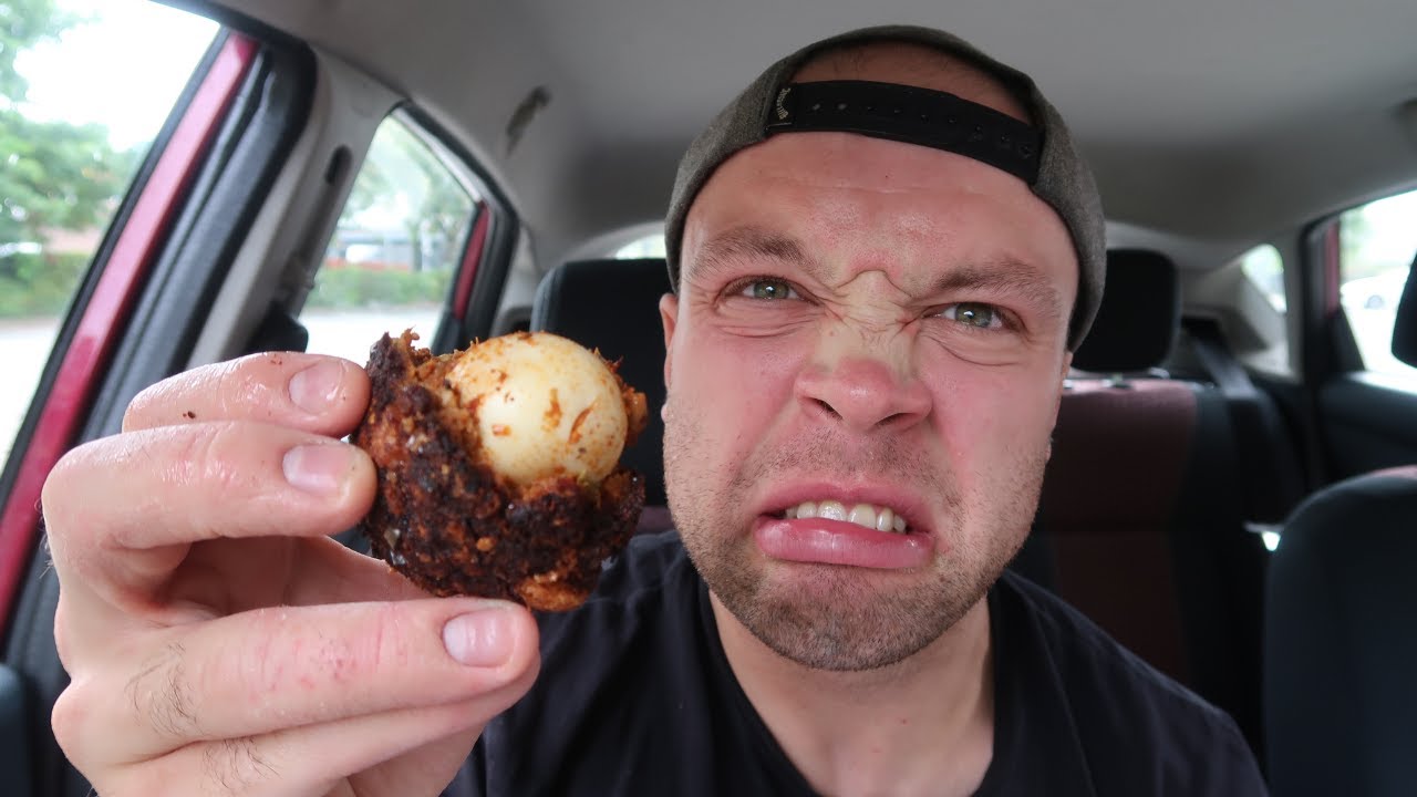 Eating The World's HOTTEST Scotch Egg - (THIS HAS RETIRED ME FROM EATING SPICY FOODS)