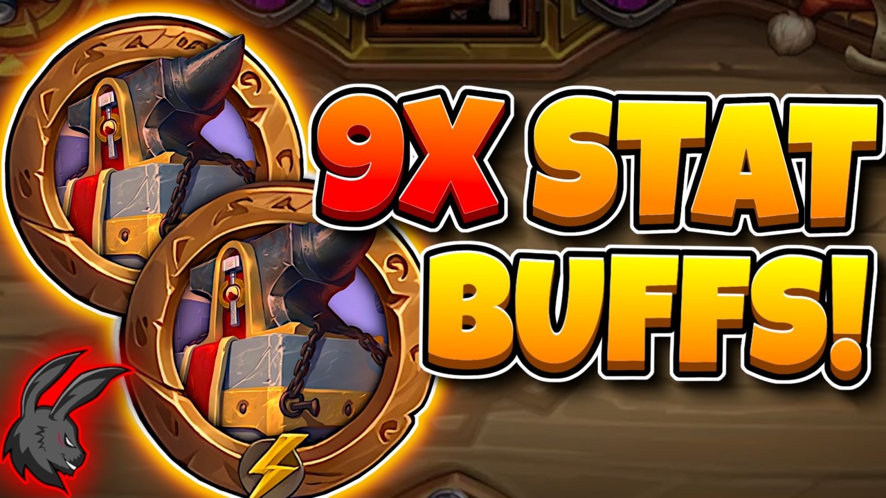 This STACKS! 9x Stats on ALL Neutrals! @dogdogtwitch | Hearthstone Battlegrounds Commentary