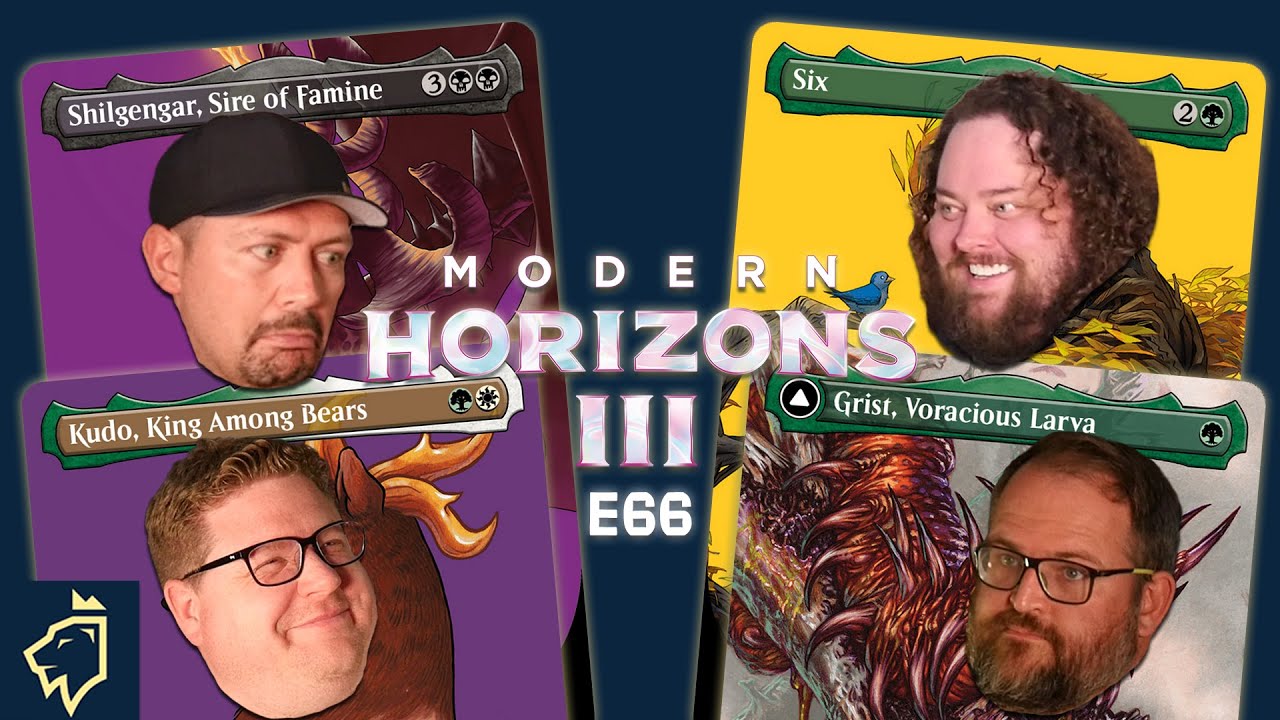 Shilgengar vs Six vs Kudo vs Grist | MH3 High Power Commander | EDH E66 Gameplay