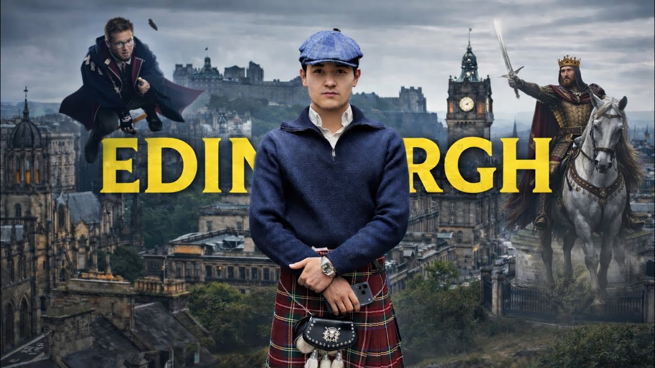 Shotlandiyaga Sayohat |  Yubkadagi Erkaklar | Garri Potter | Edinburgh ga kelmang…